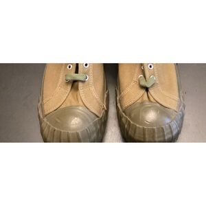 Vintage LLBean FlyFishing canvas boot NEW 1940 c. Never worn Canvas bottoms